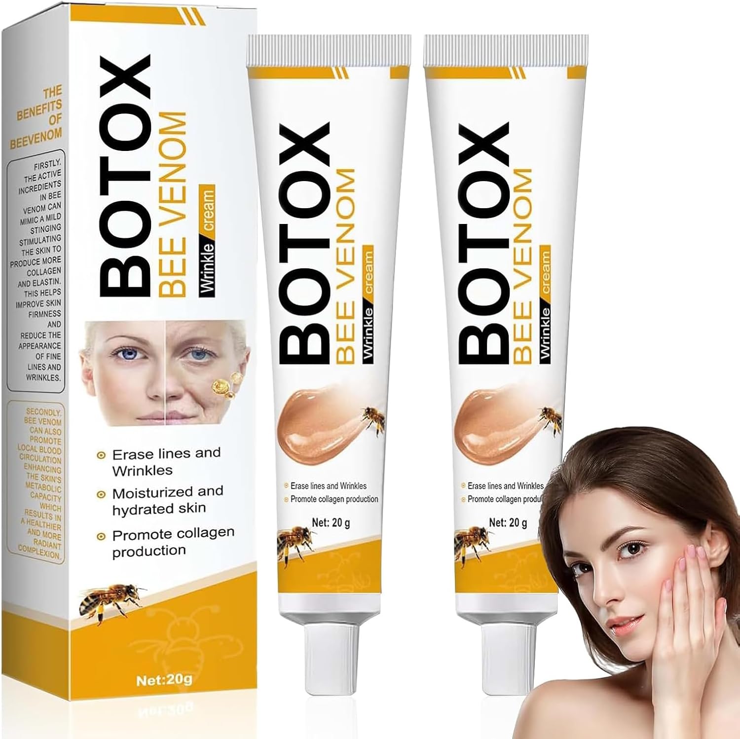 Botox Bee Venom Wrinkle Removal Cream