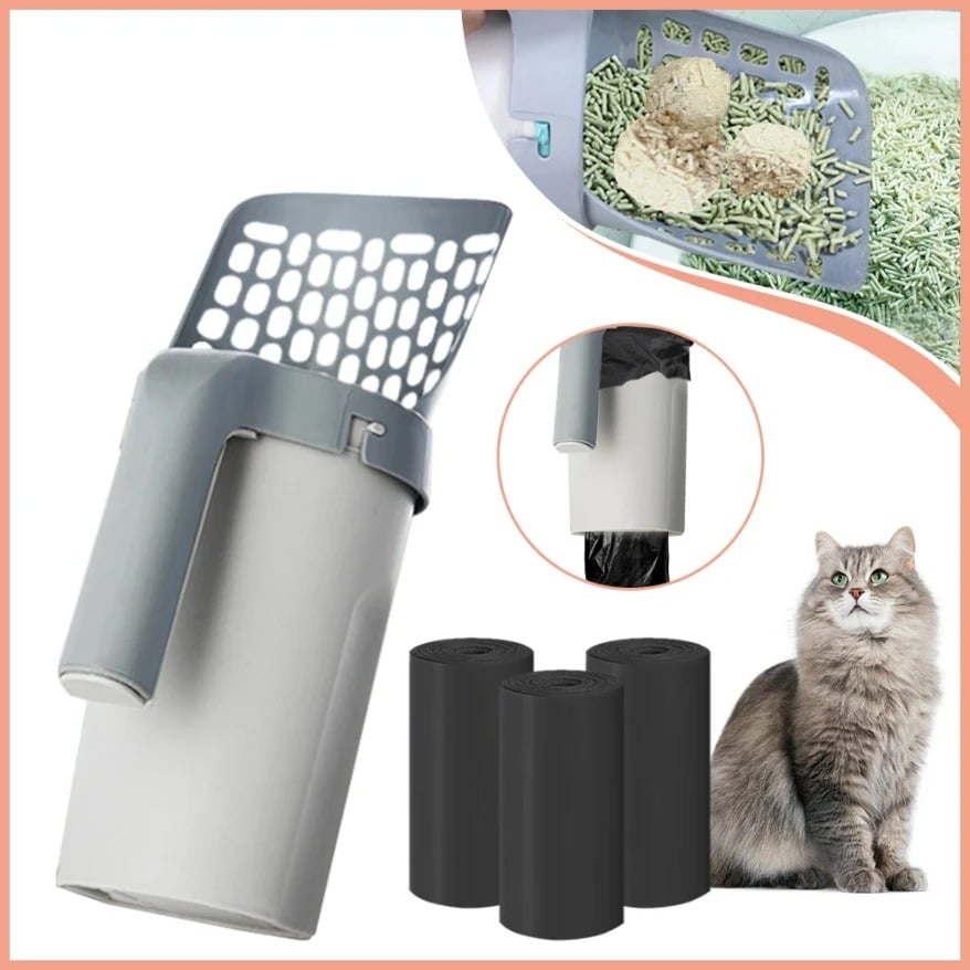 2 in 1 Cat Litter Scoop