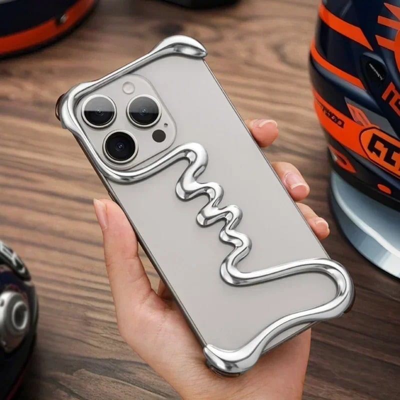 Luxury Metal Frameless Phone Case