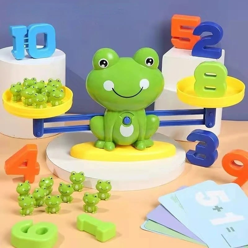 Fun & Educational Frog Balance Math Toy