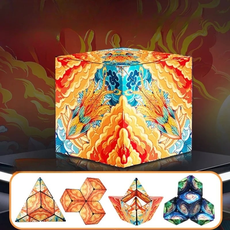 Magic Shapeshifting Puzzle Cube