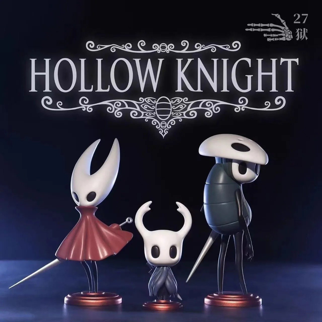 Hollow Knight 3D Printed Fridge Magnet-3pcs