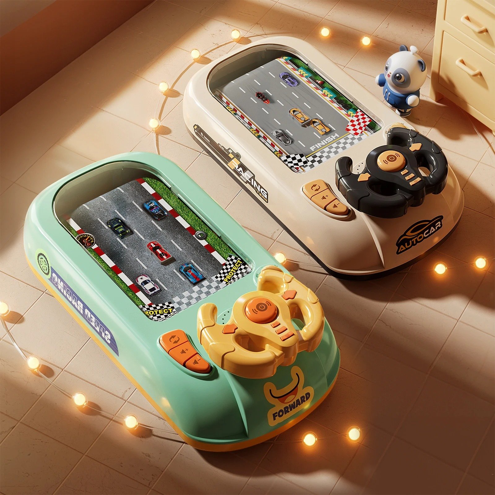 Mini Driving Simulation Steering Wheel Game for Kids 🚗🕹️